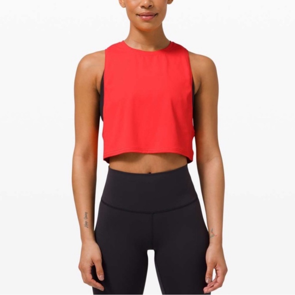Lululemon muscle love crop tank